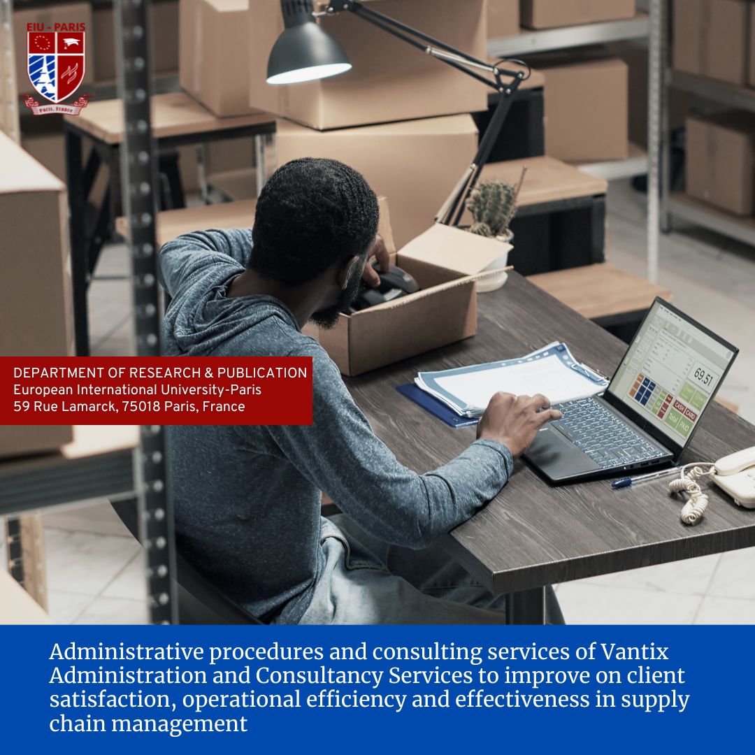 SUPPLY CHAIN MANAGEMENT EIUPARIS